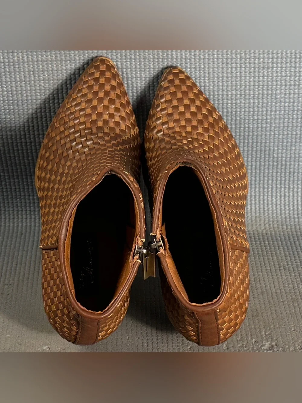 Vintage Havana Women’s Cassidy Woven High Ankle‎ Boots Size 8.5